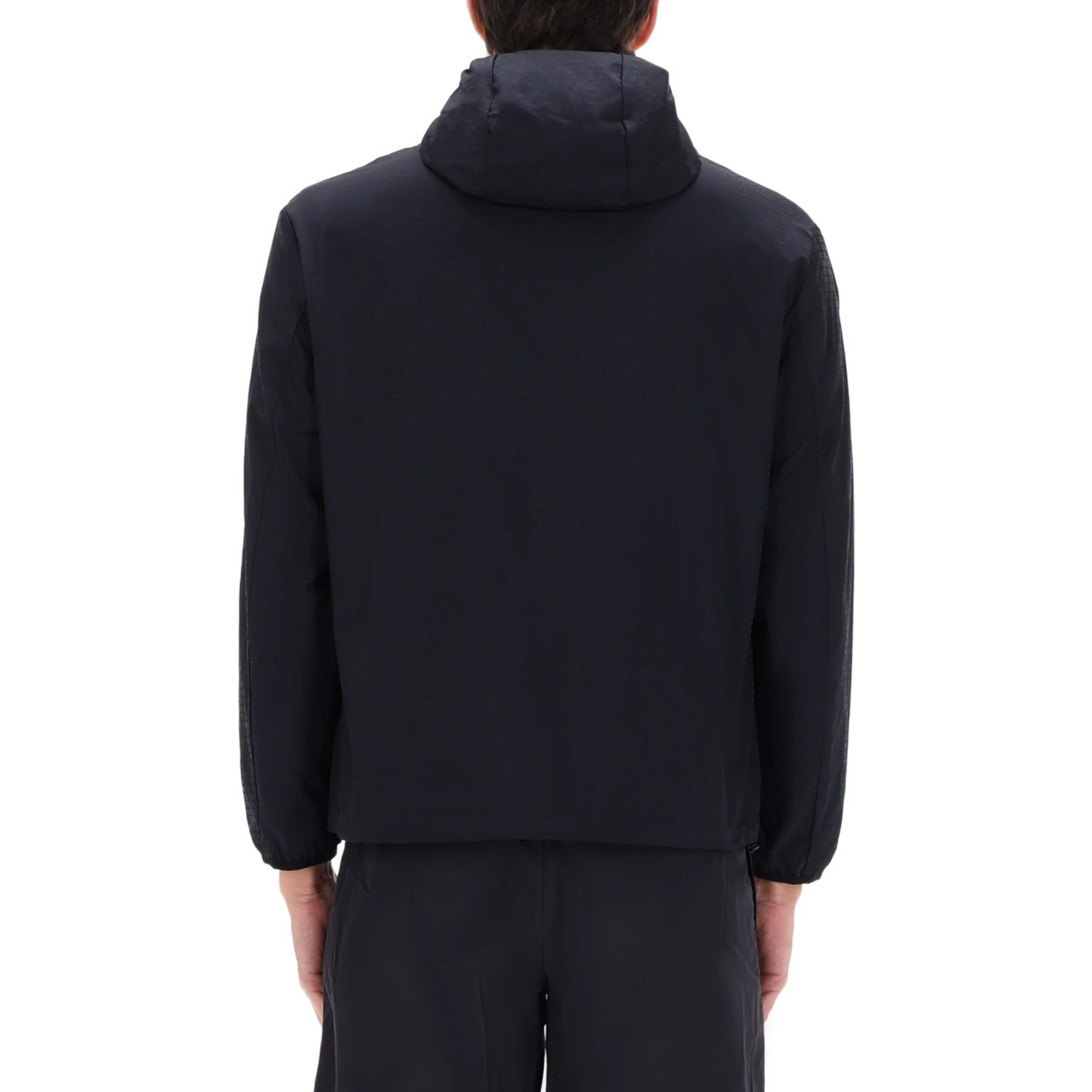 GIACCA CON ZIP E CAPPUCCIO