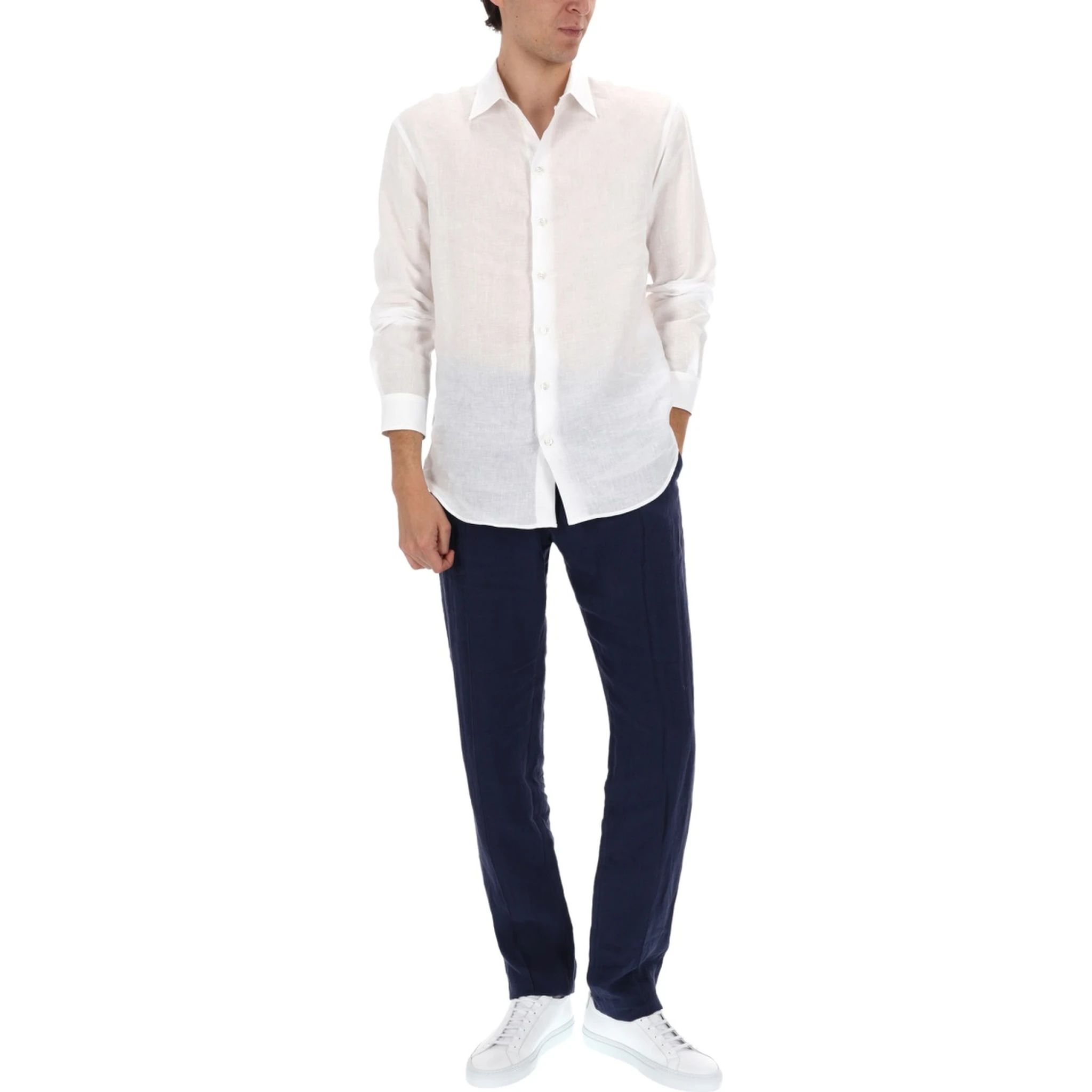 PANTALONE IN LINO