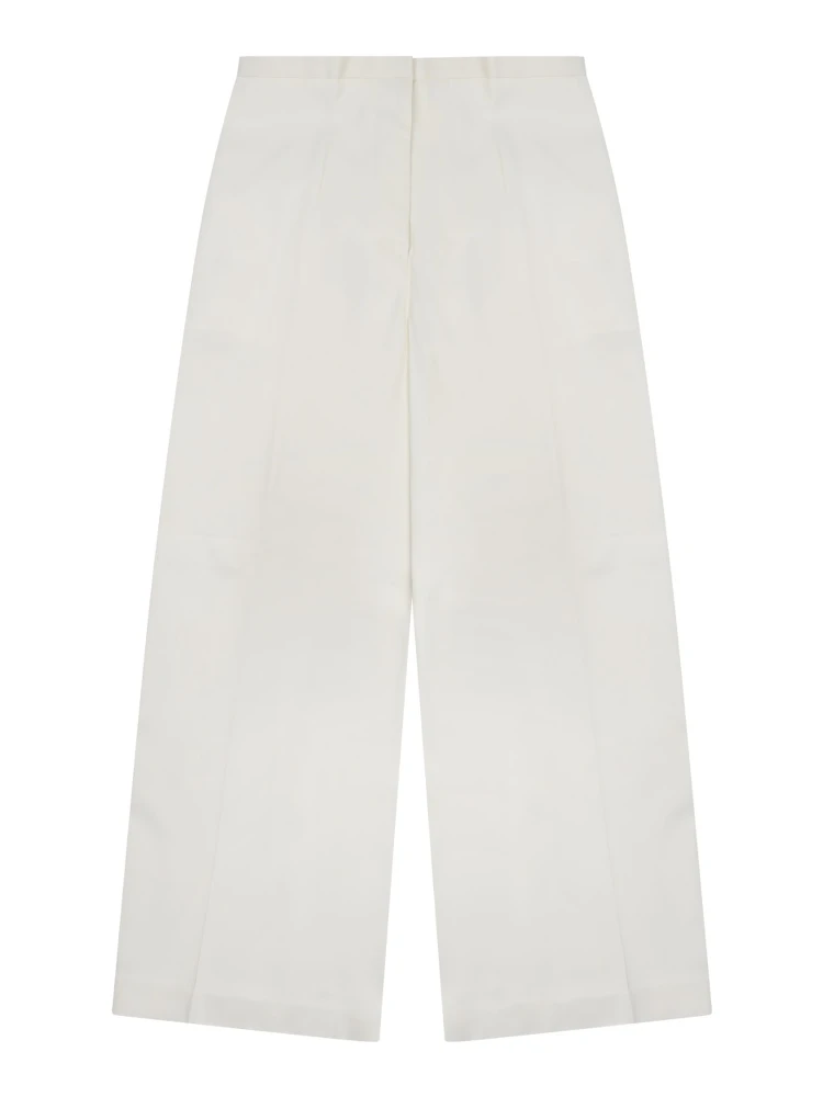 PANTALONE IN TWILL DI VISCOSA