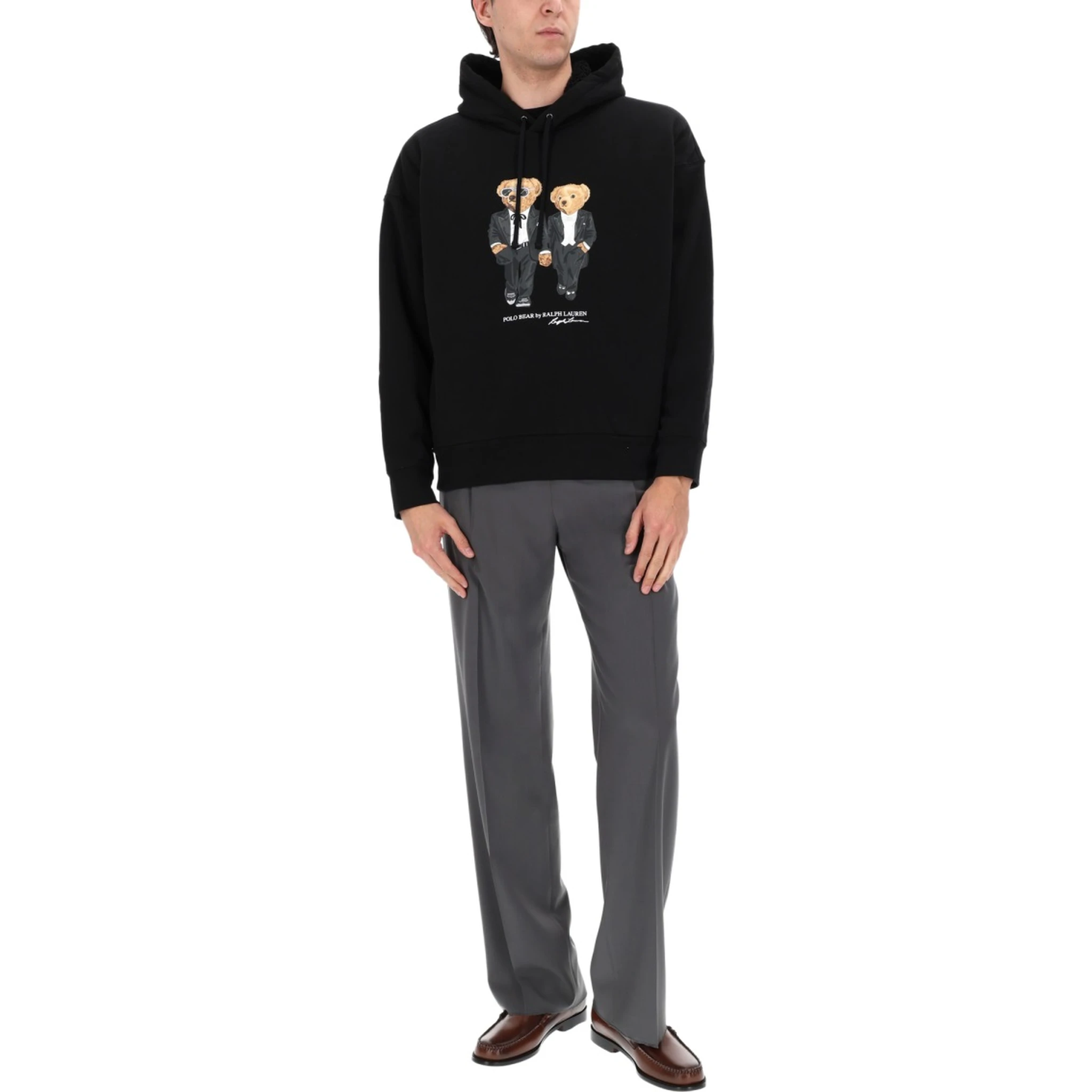 FELPA "RALPH & RICKY TUXEDO BEAR"