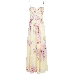 CORSETTED LONG DRESS