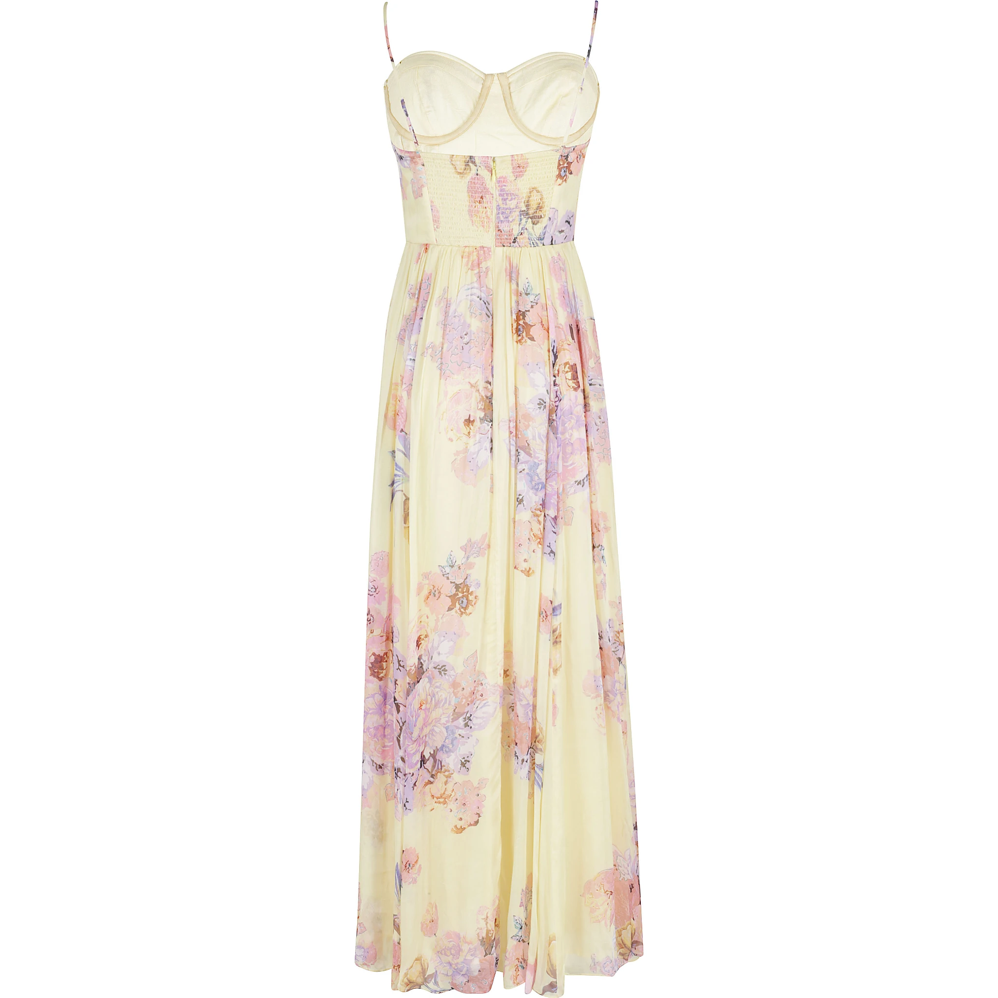 CORSETTED LONG DRESS