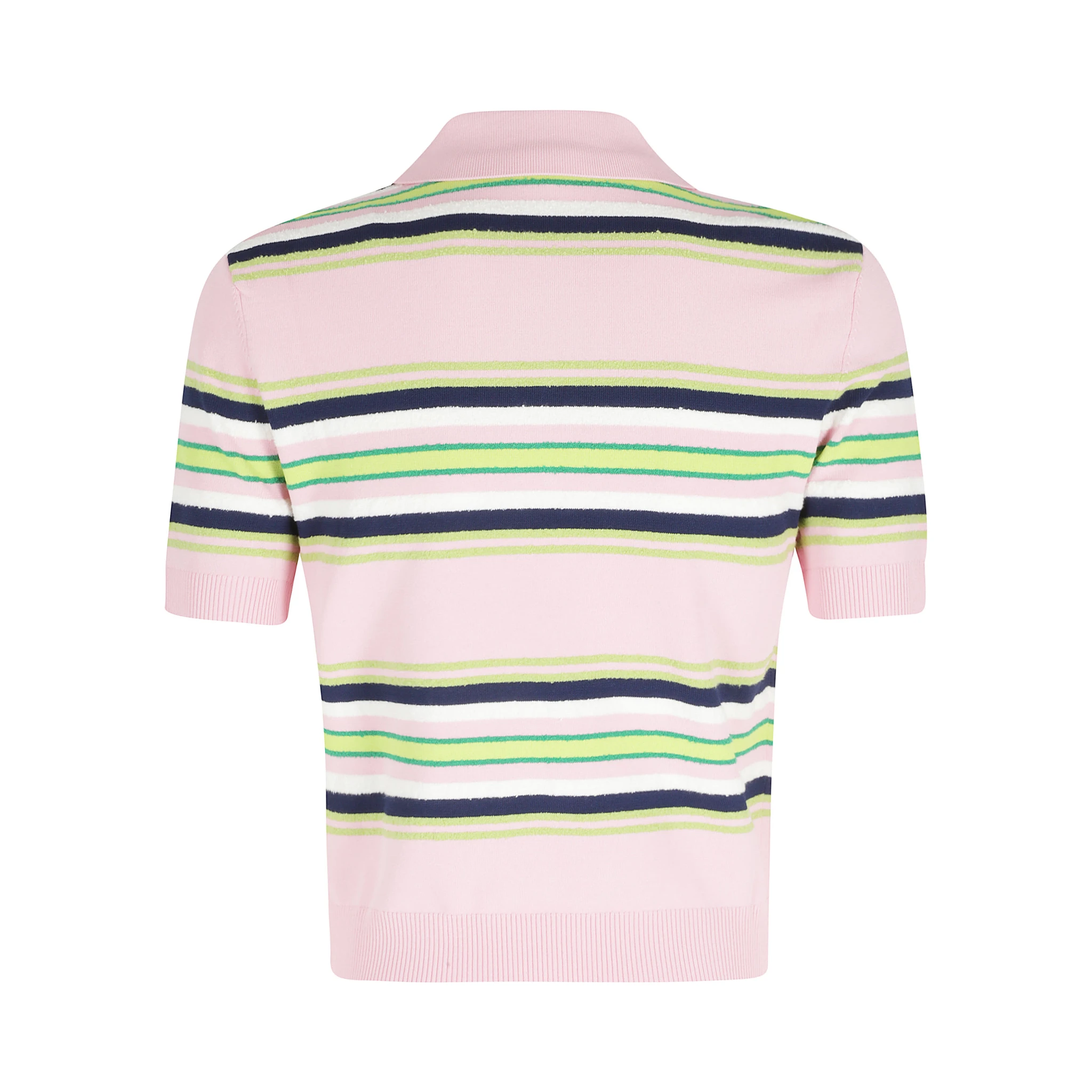 STRIPE FITTED POLO