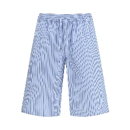 Multicolor Cotton Bermuda Shorts