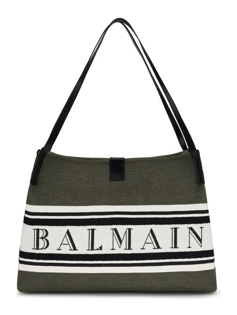 Black Cotton Handbag