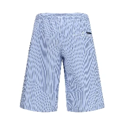 Multicolor Cotton Bermuda Shorts