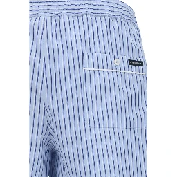 Multicolor Cotton Bermuda Shorts
