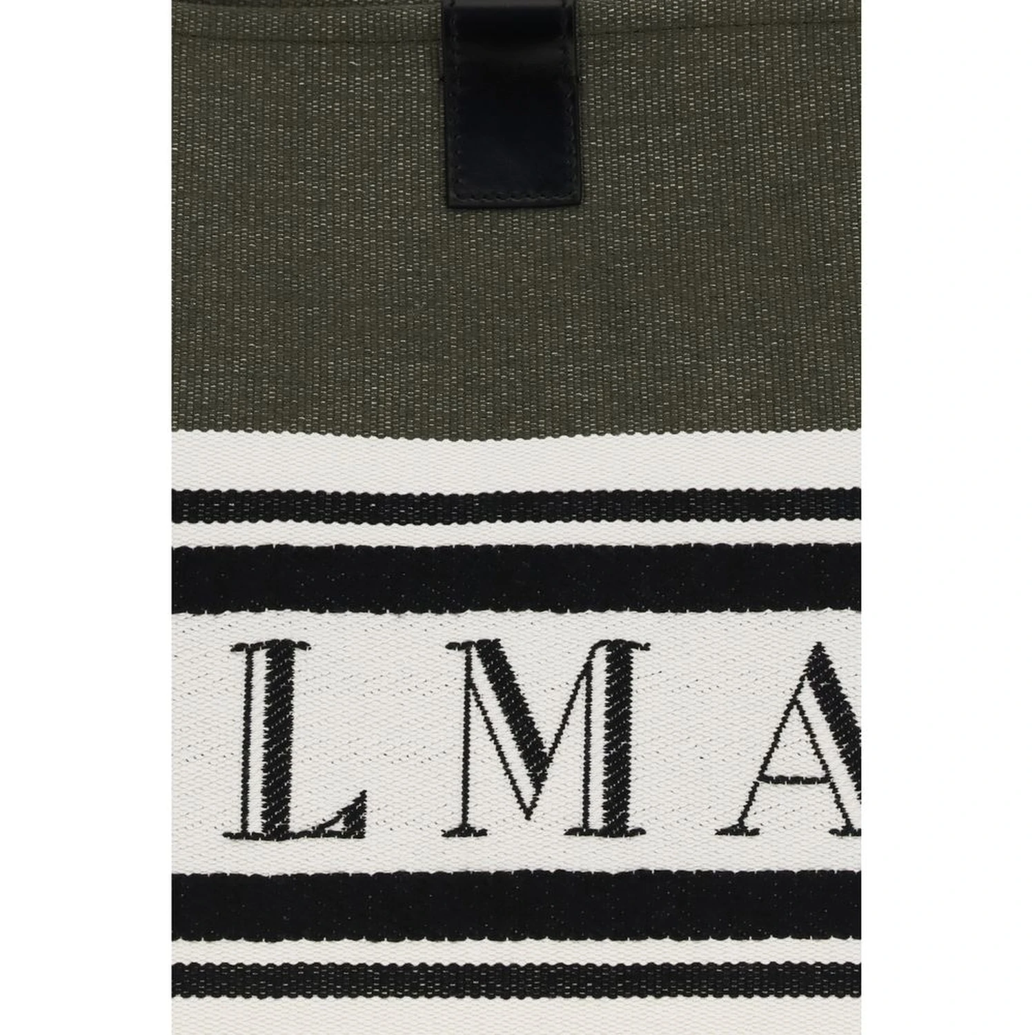 Black Cotton Handbag
