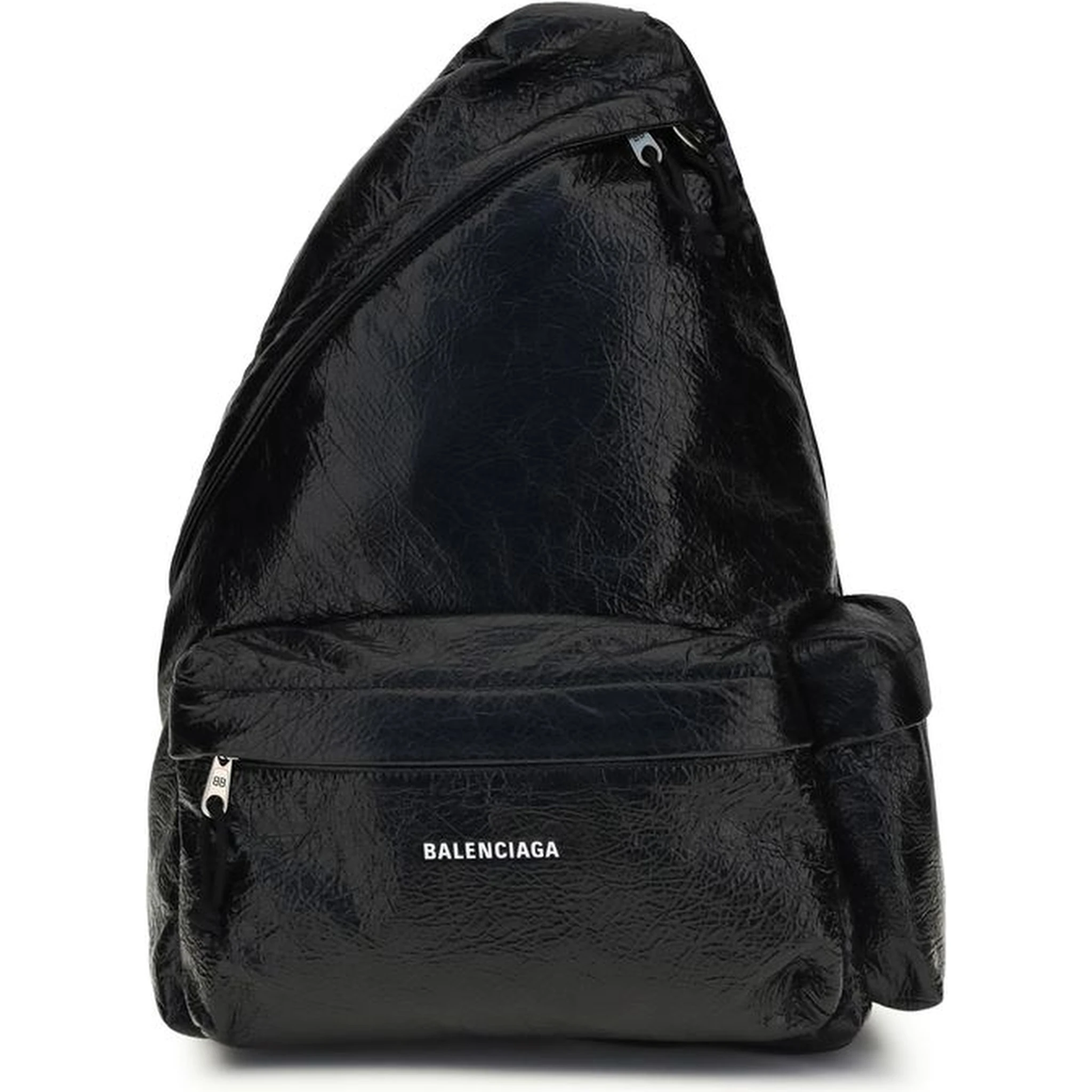 Black Nylon Backpack