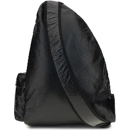 Black Nylon Backpack