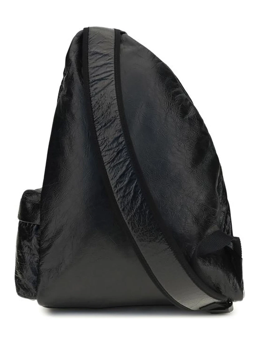 Black Nylon Backpack