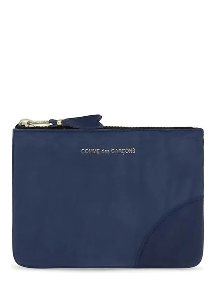 Blue Calf Leather Bos Taurus Wallet