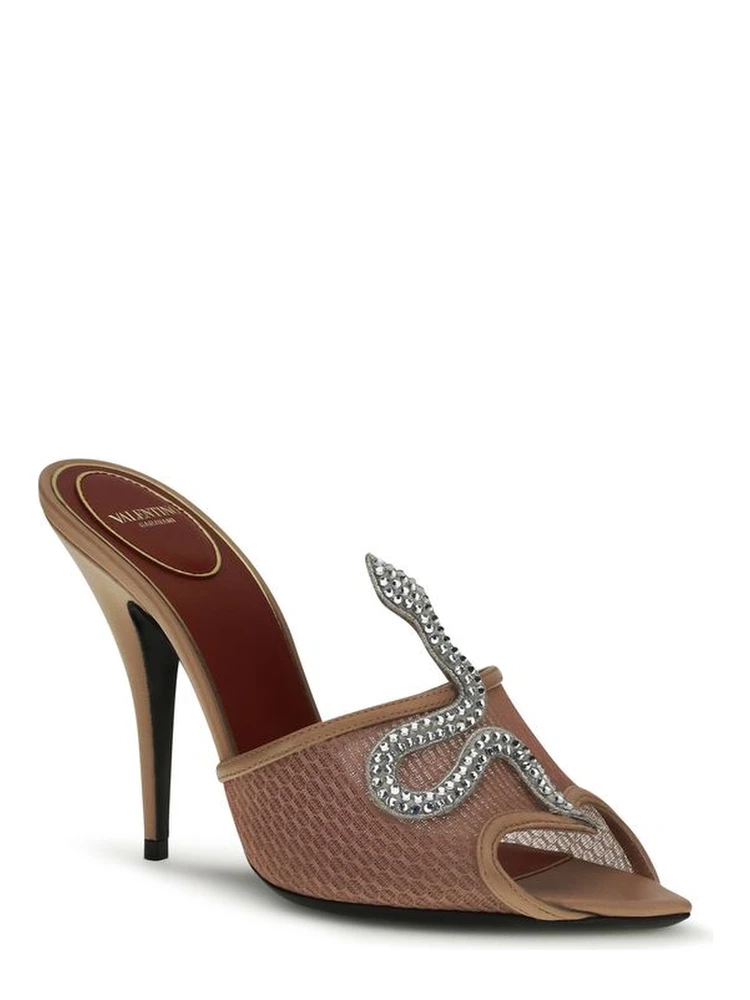 Multicolor Goatskin Stiletto Heel Sandals alternative