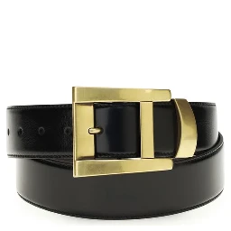 Black Calf Leather Bos Taurus Regular Belt