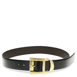Black Calf Leather Bos Taurus Regular Belt