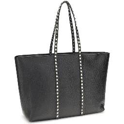 Black Calf Leather Bos Taurus Shoulder Bag