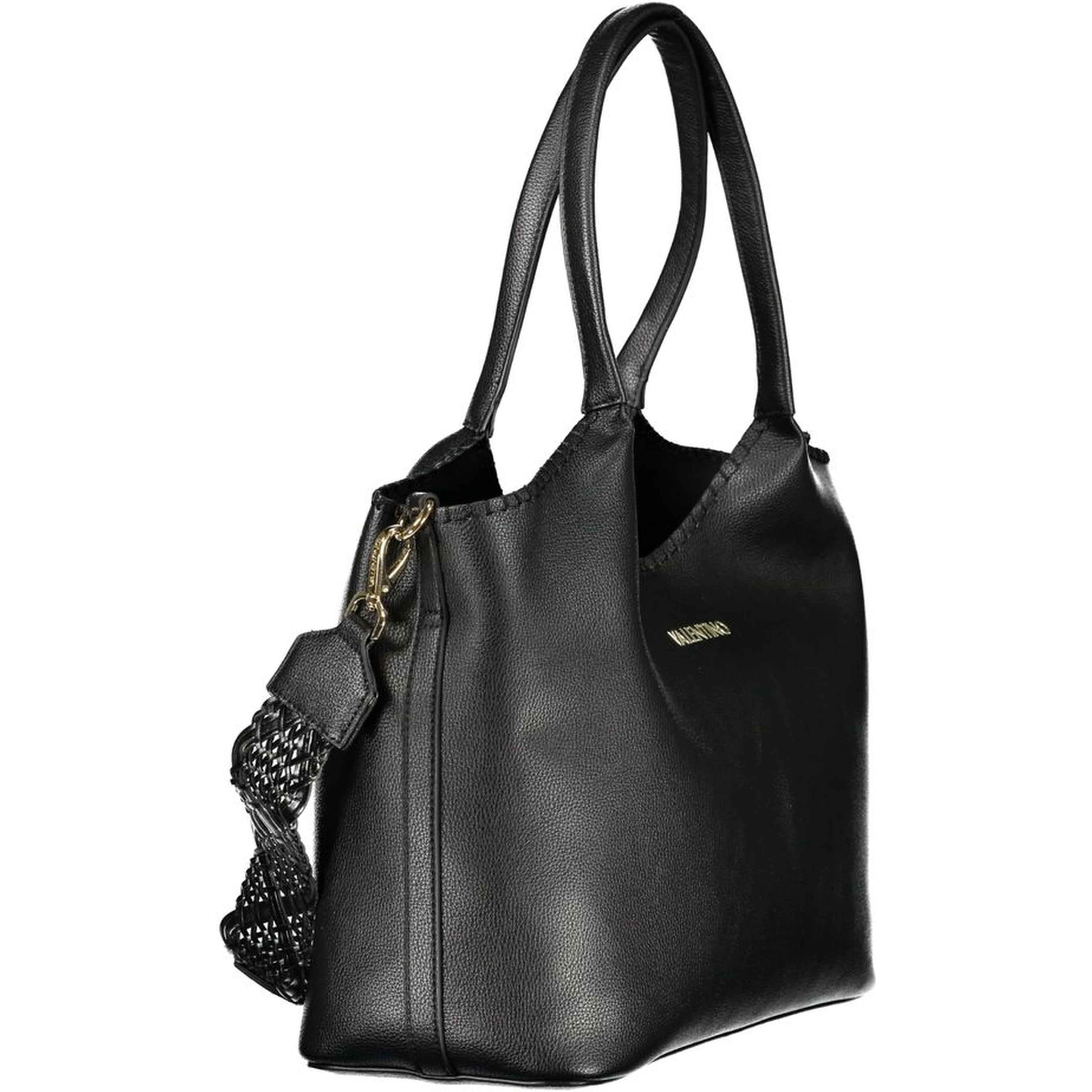 Black Polyethylene Handbag