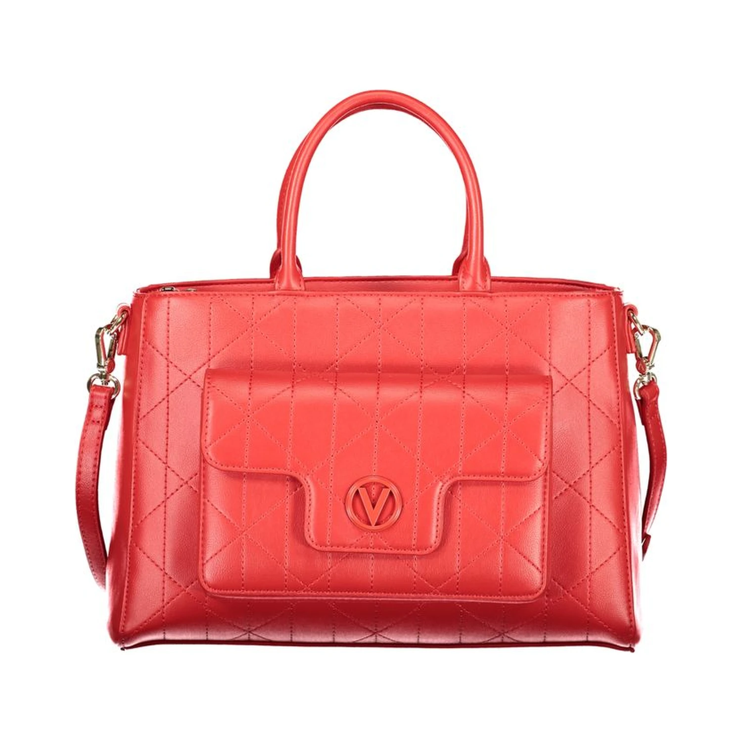 Red Polyethylene Handbag