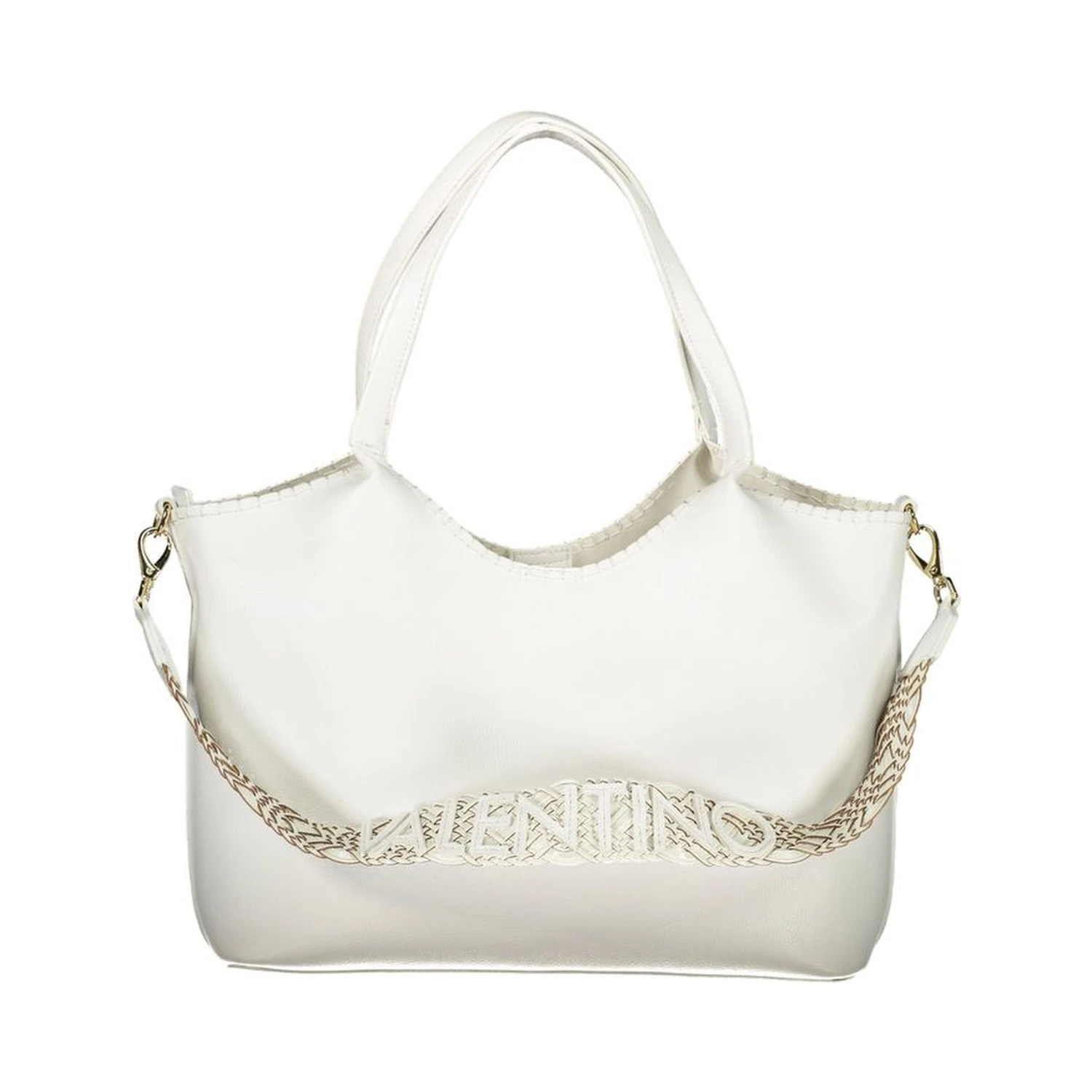 White Polyethylene Handbag