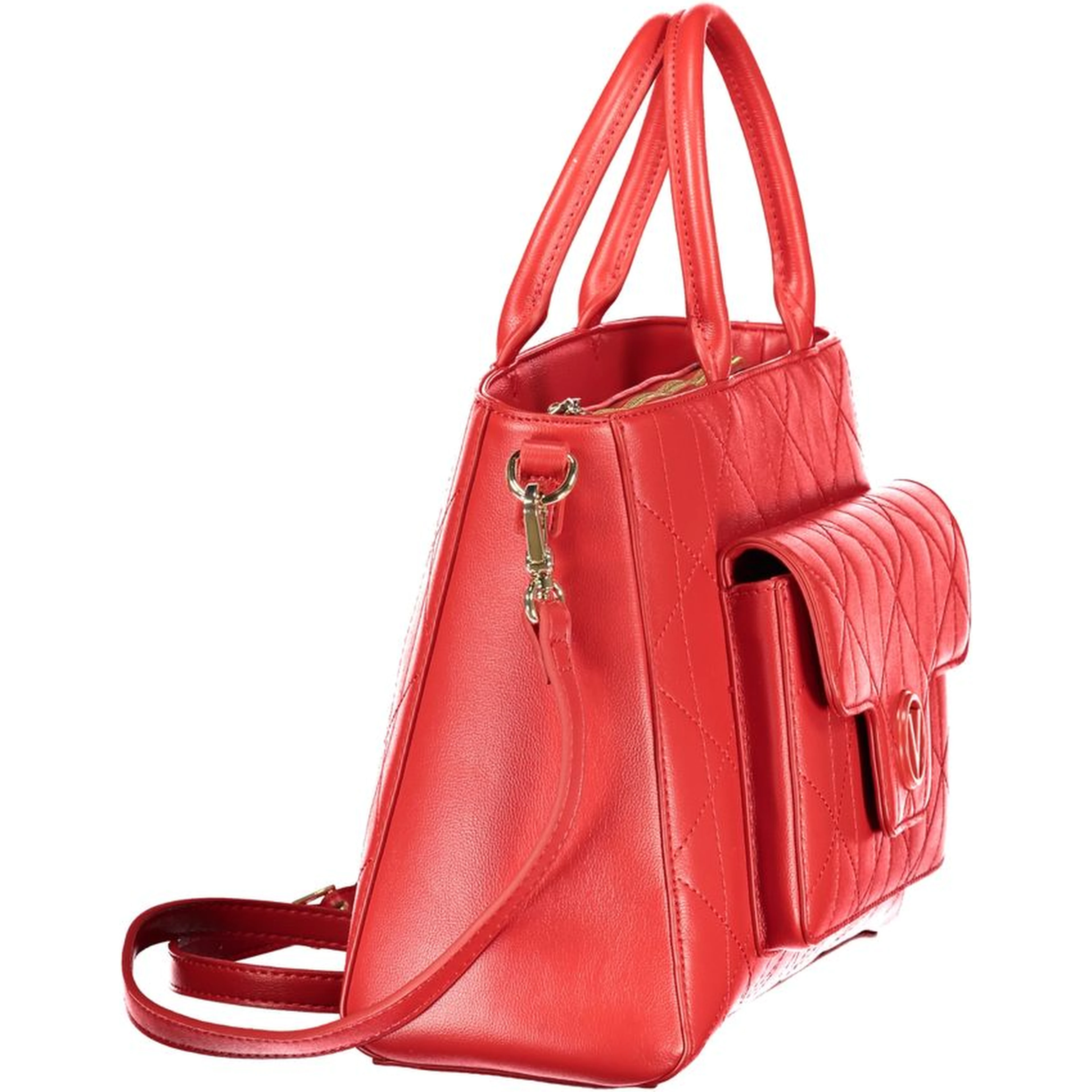 Red Polyethylene Handbag