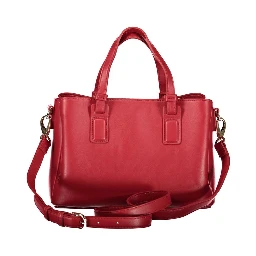 Red Polyethylene Handbag