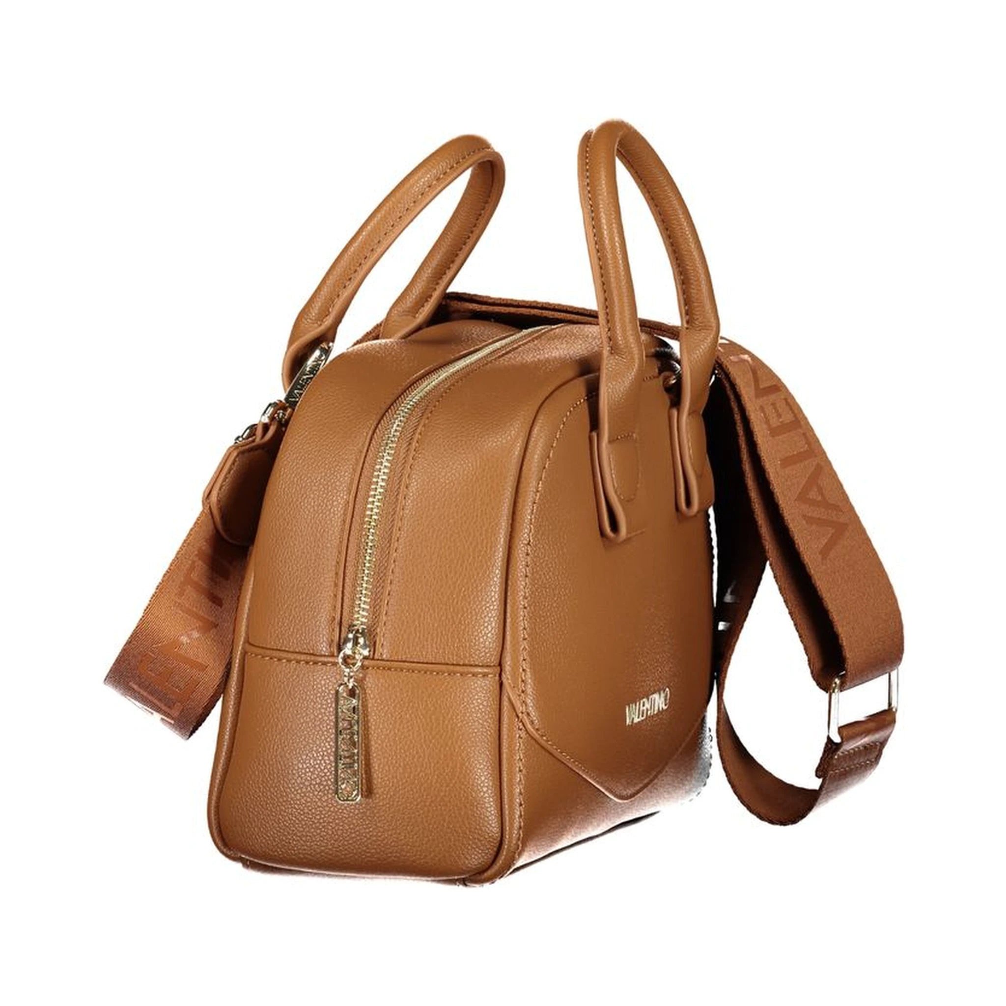 Brown Polyethylene Handbag