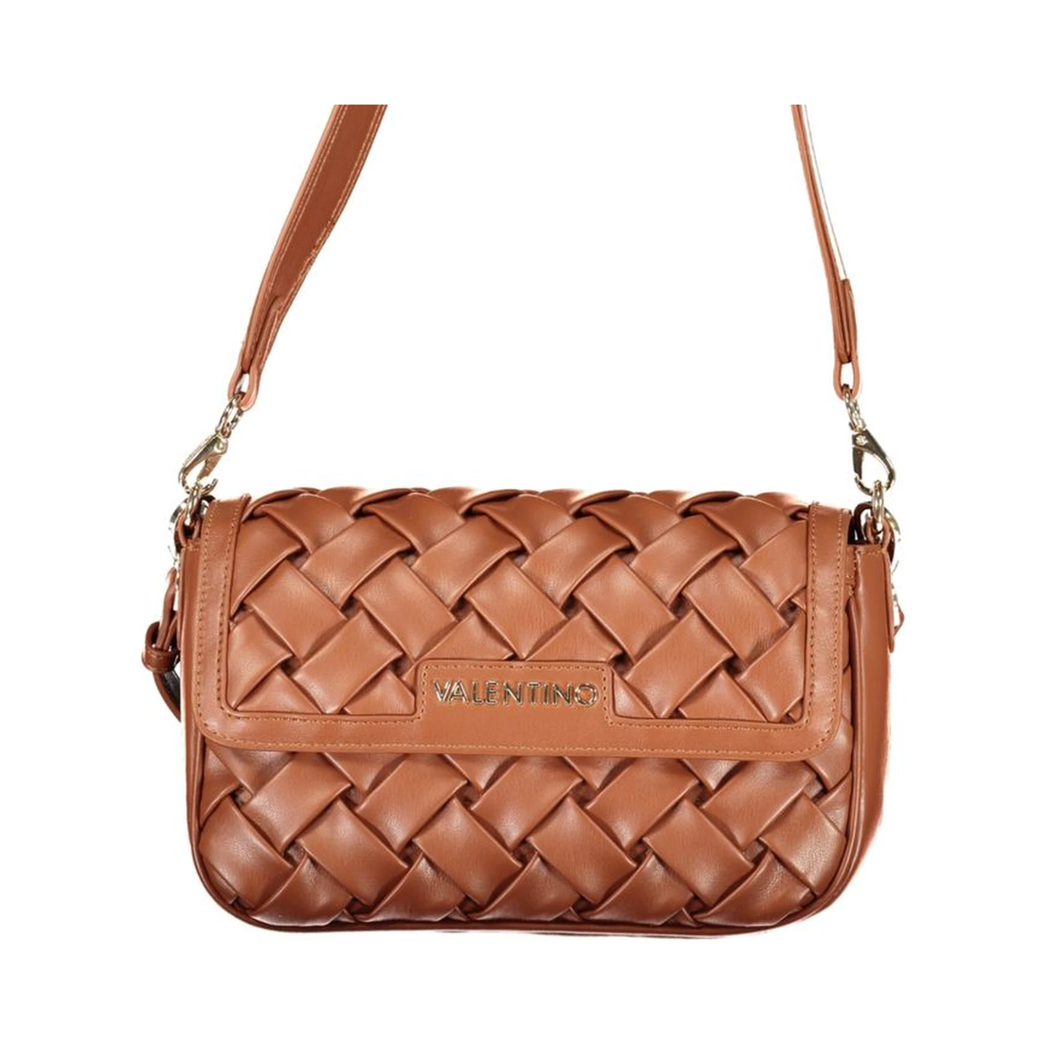 Brown Polyethylene Handbag