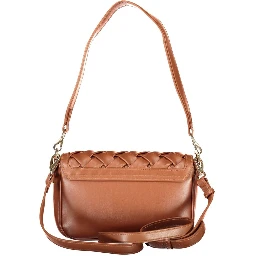 Brown Polyethylene Handbag