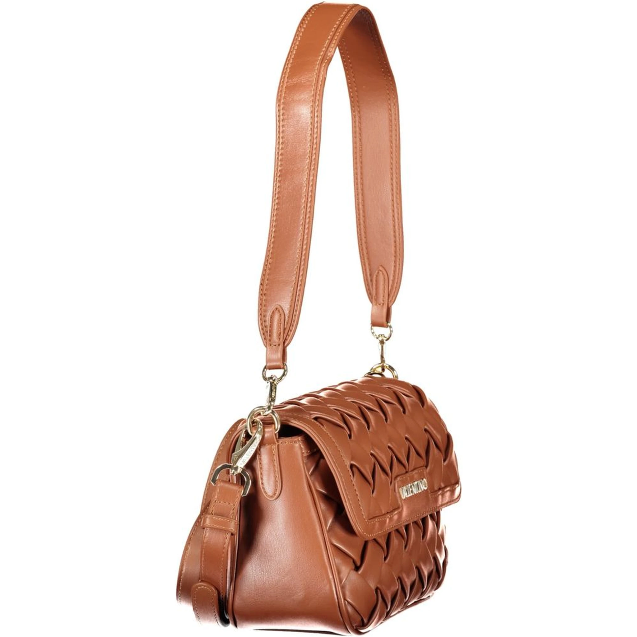 Brown Polyethylene Handbag