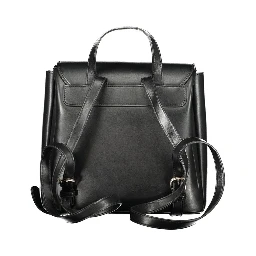 Black Polyethylene Backpack