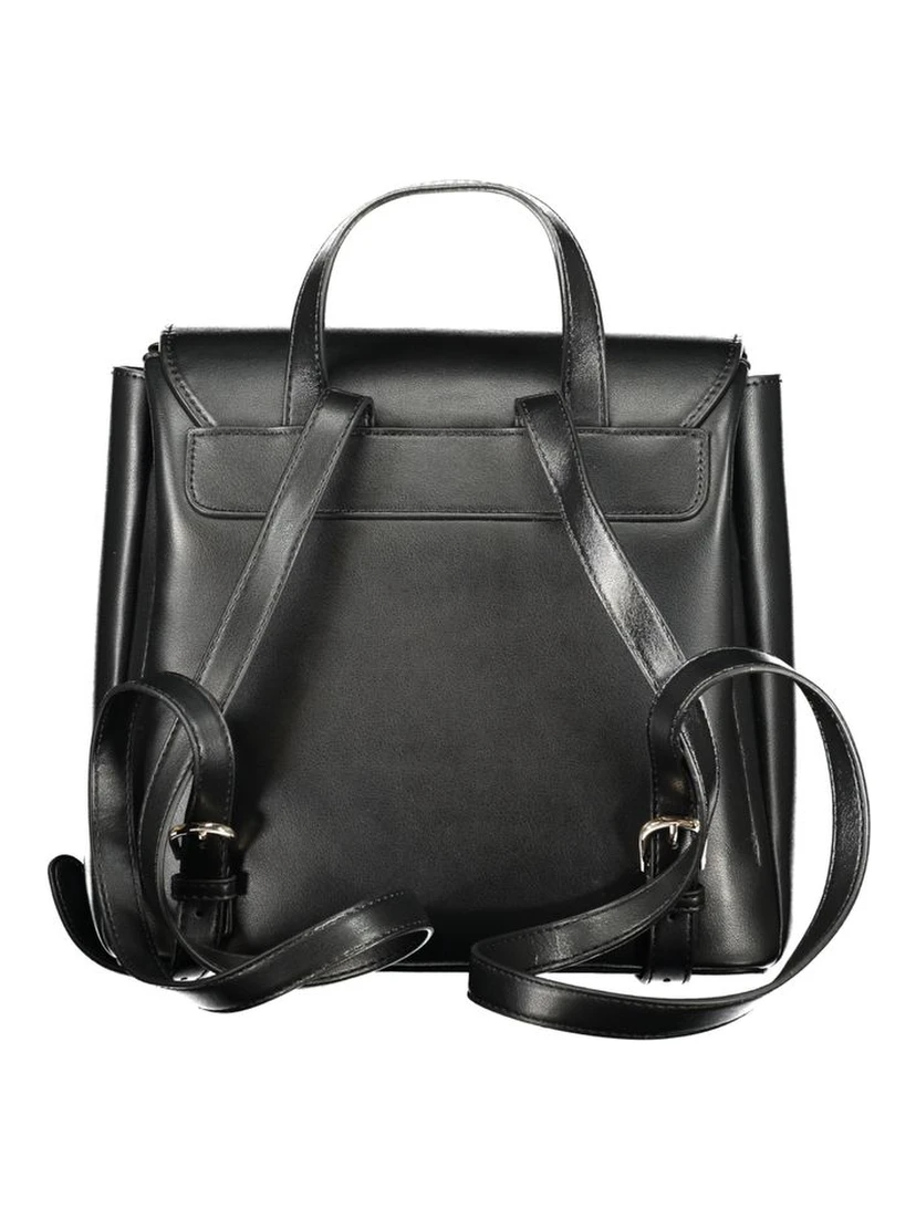 Black Polyethylene Backpack