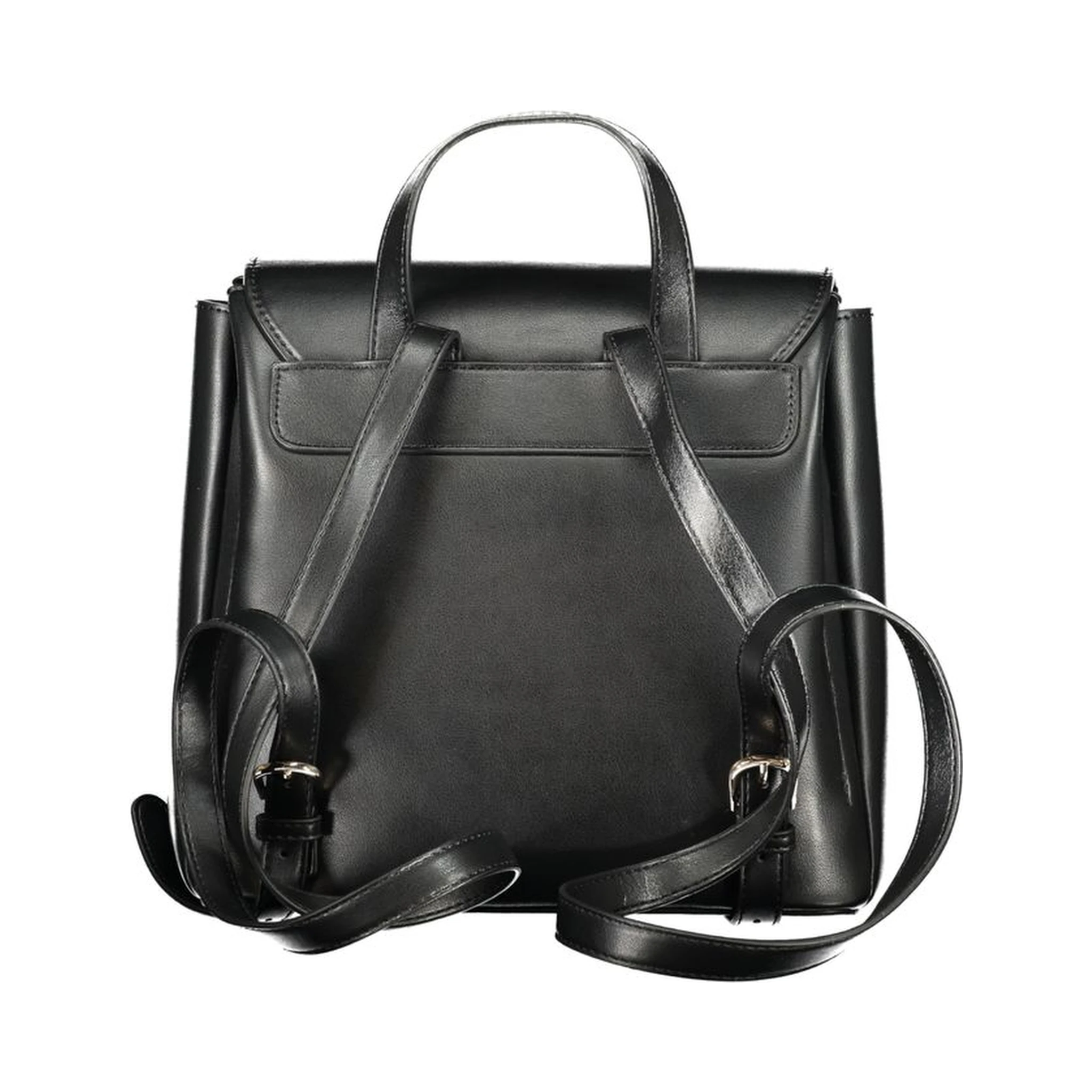Black Polyethylene Backpack