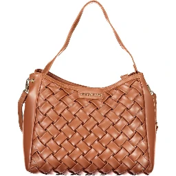 Brown Polyethylene Handbag