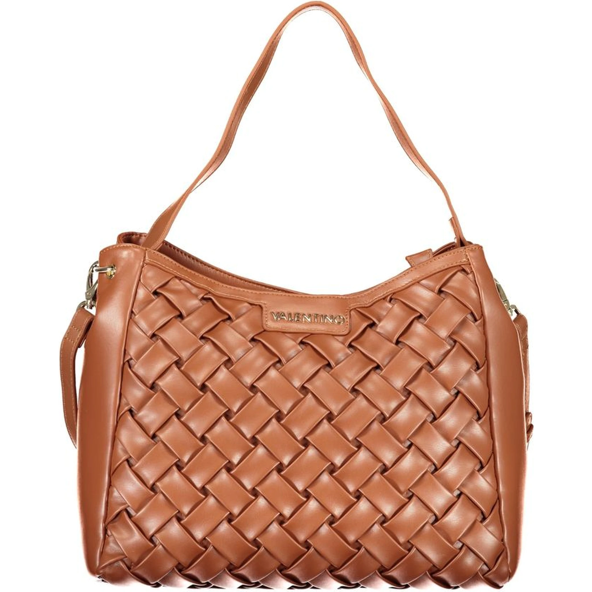 Brown Polyethylene Handbag