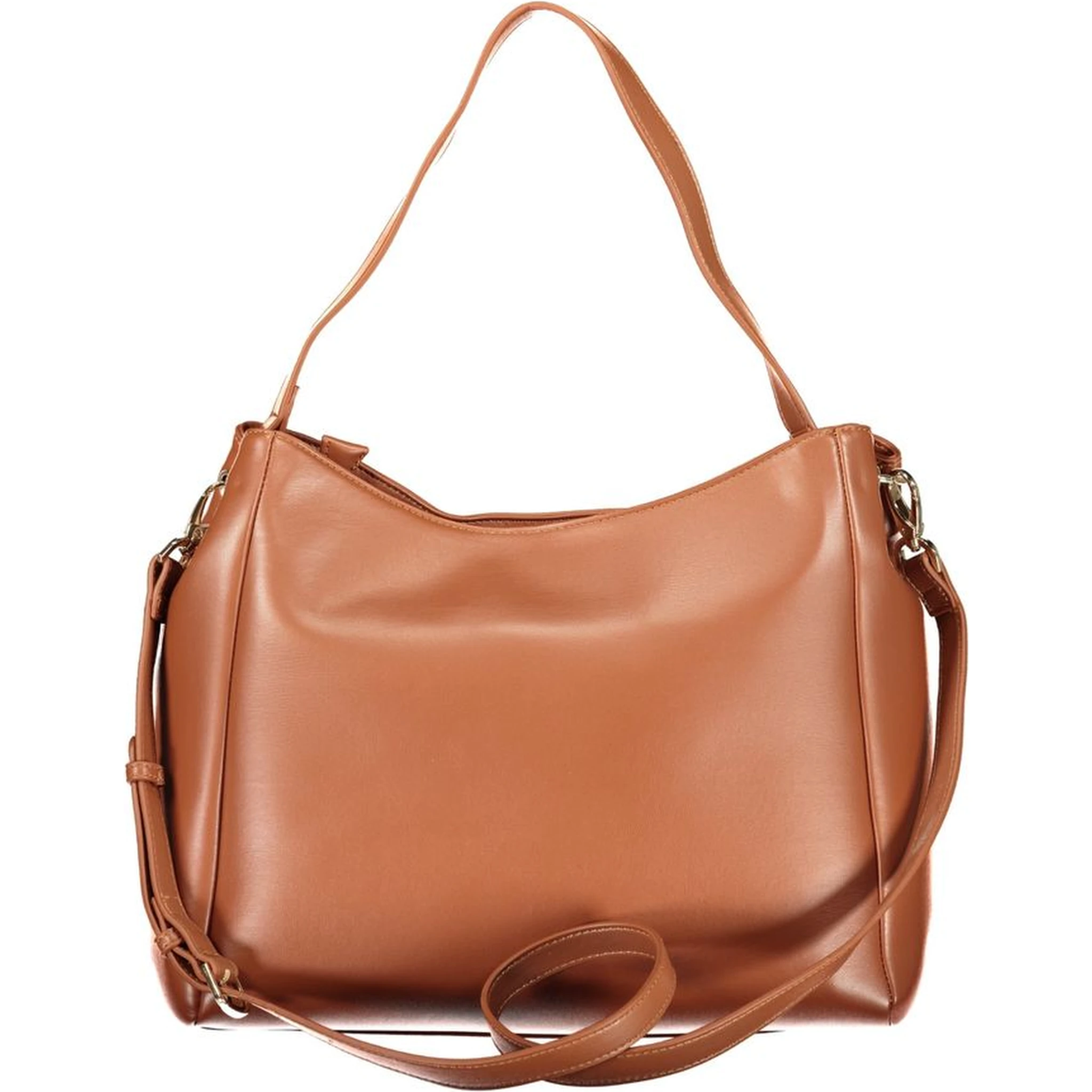 Brown Polyethylene Handbag