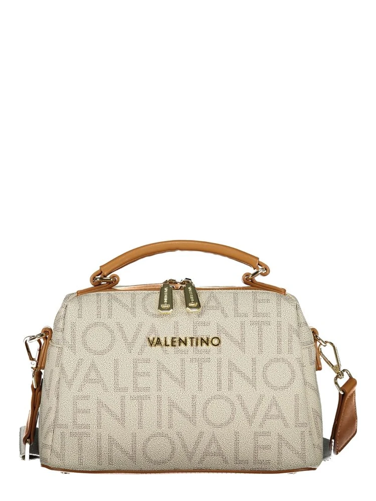Beige Polyethylene Handbag