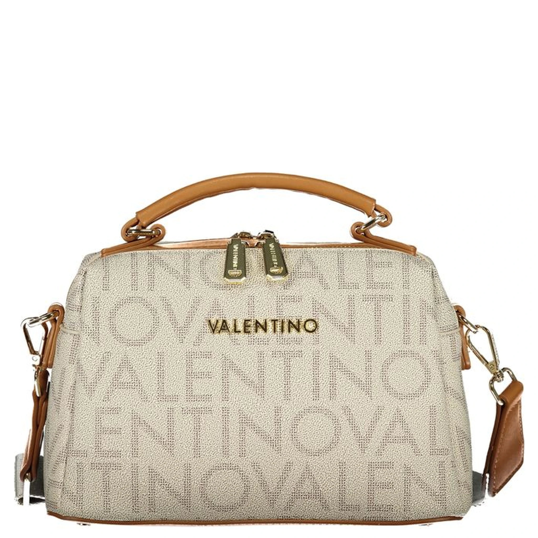 Beige Polyethylene Handbag
