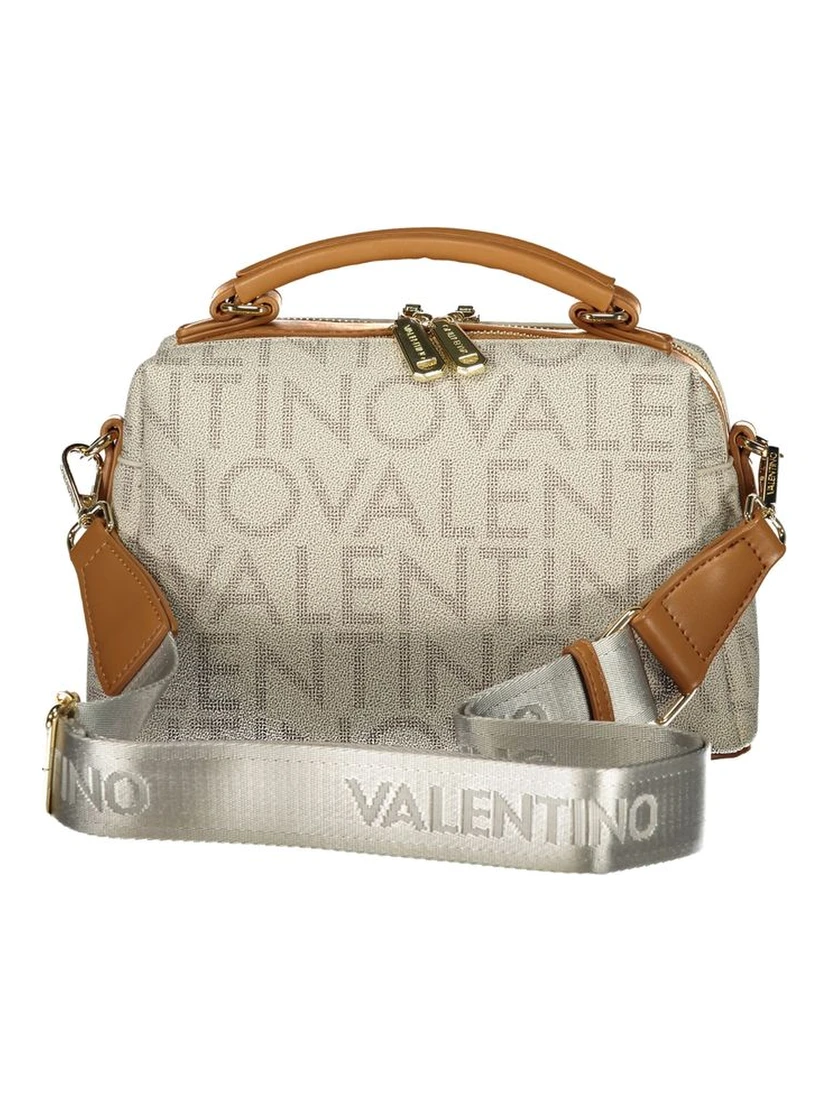 Beige Polyethylene Handbag