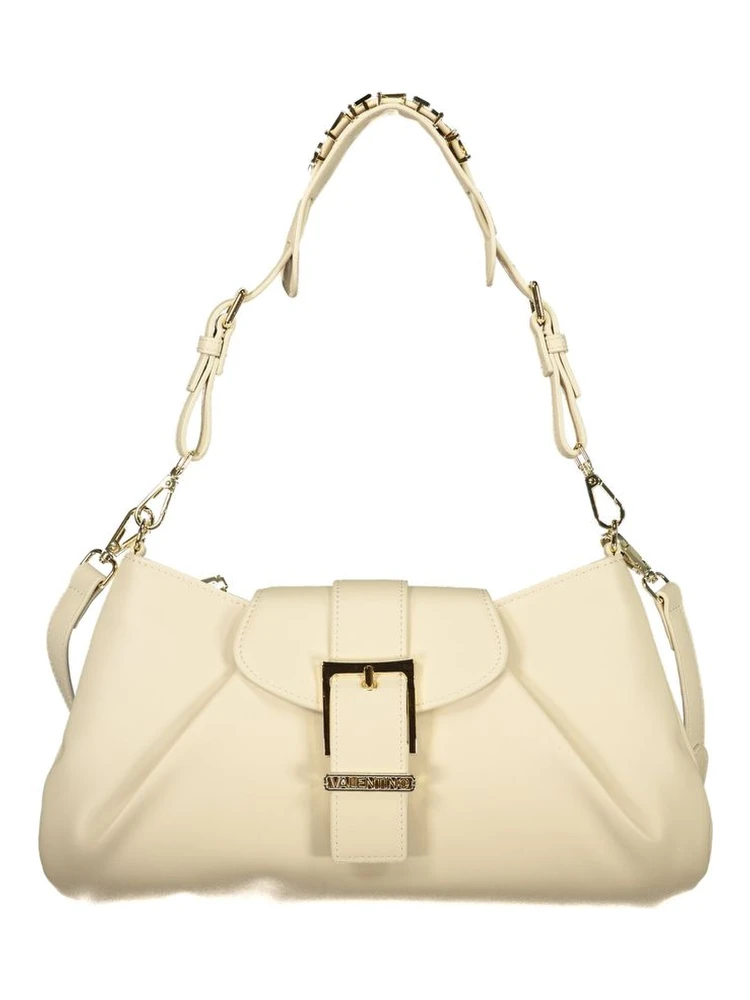Beige Polyethylene Handbag