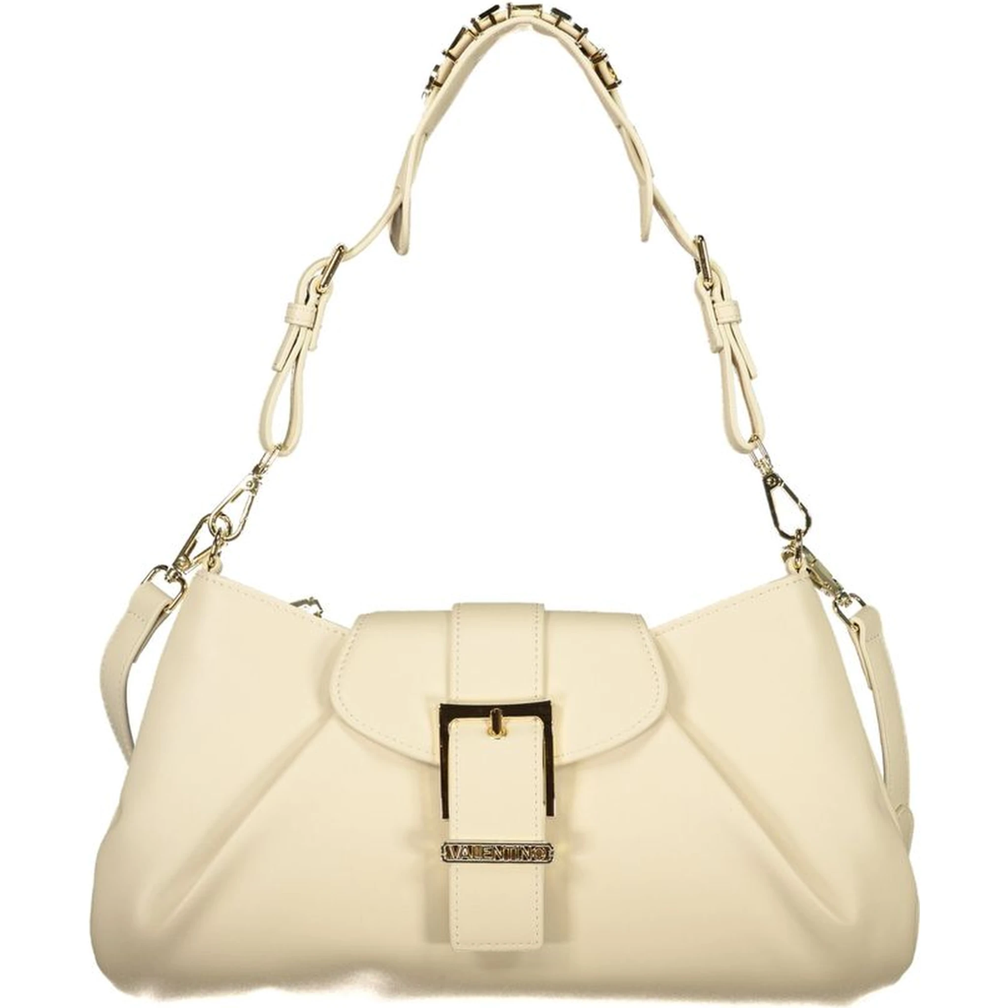 Beige Polyethylene Handbag