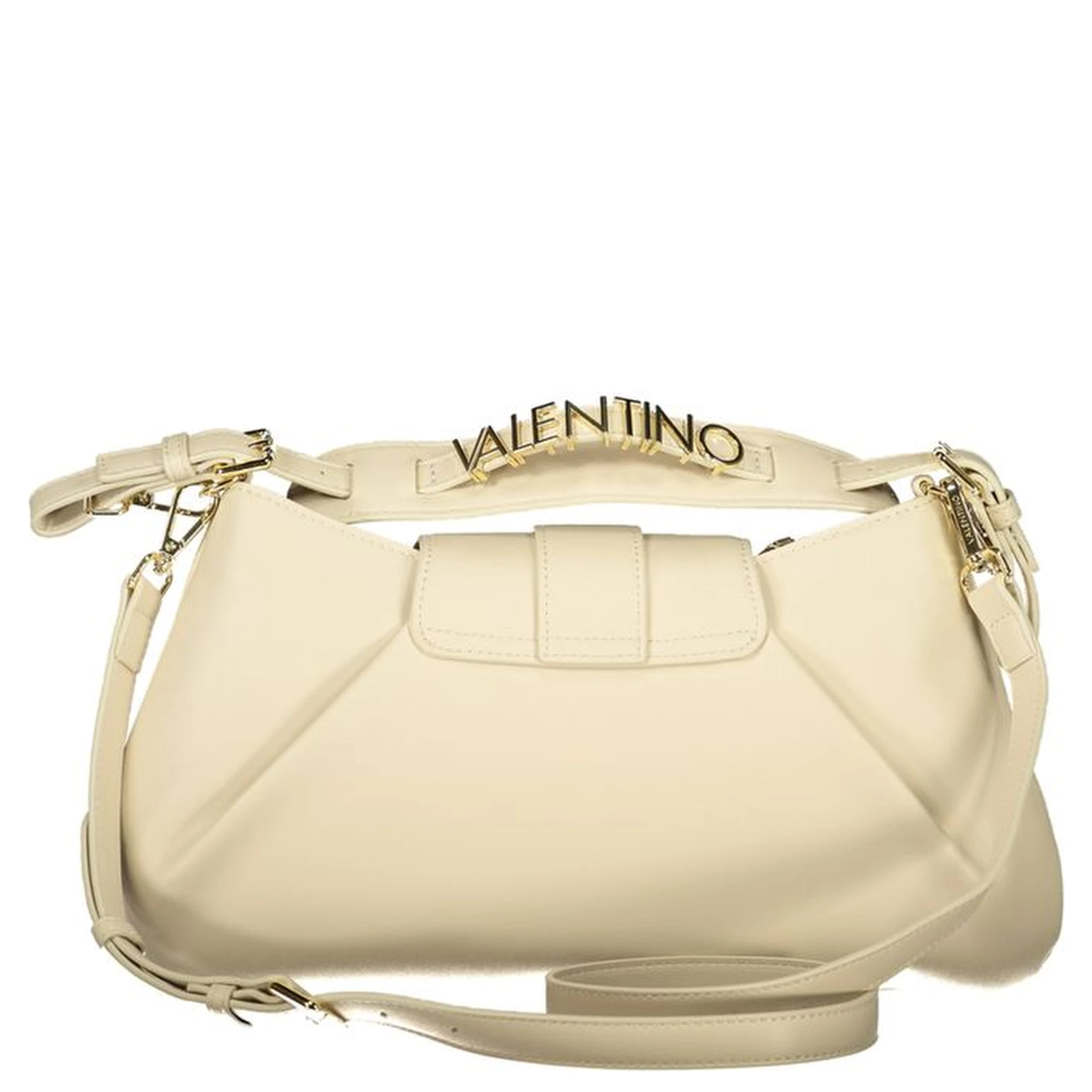 Beige Polyethylene Handbag