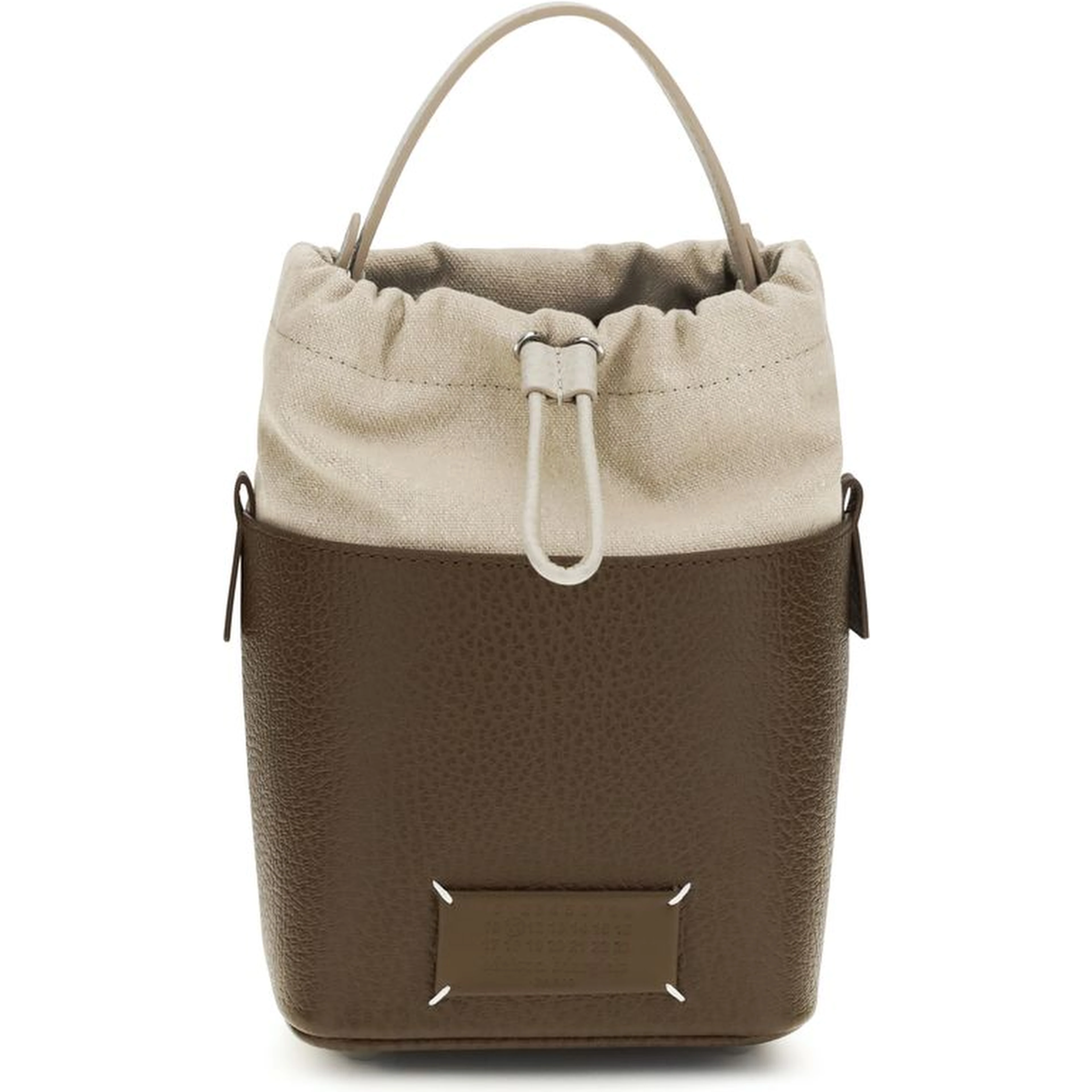 Brown Calf Leather Bos Taurus Backet Bag