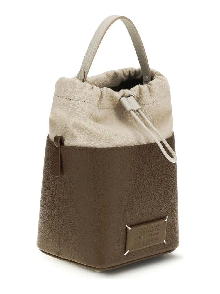 Brown Calf Leather Bos Taurus Backet Bag alternative