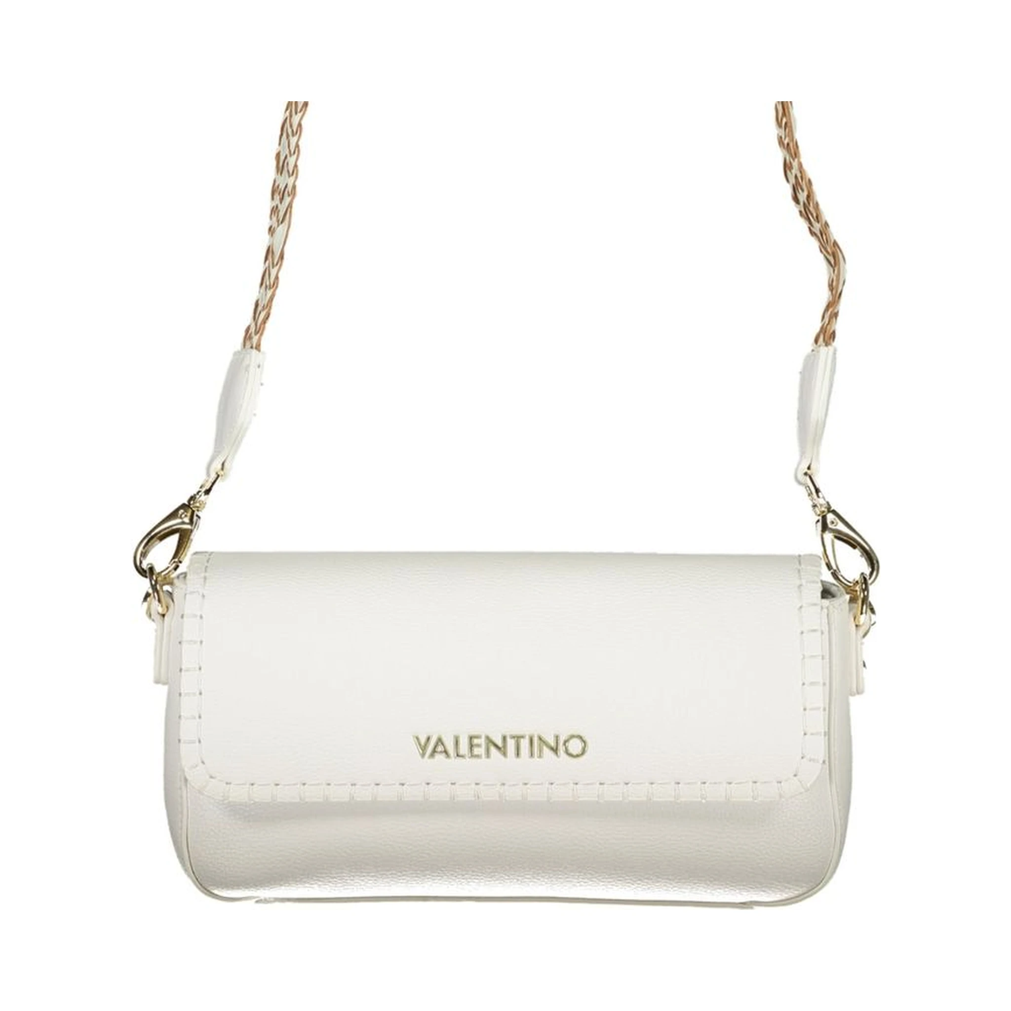 White Polyurethane Women's Bag