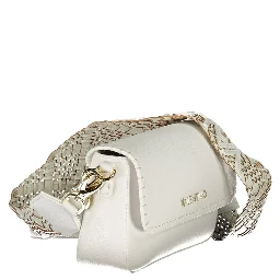 White Polyurethane Women's Bag