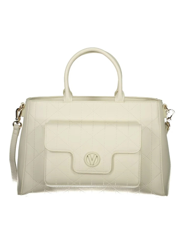 White Polyurethane Women's Bag