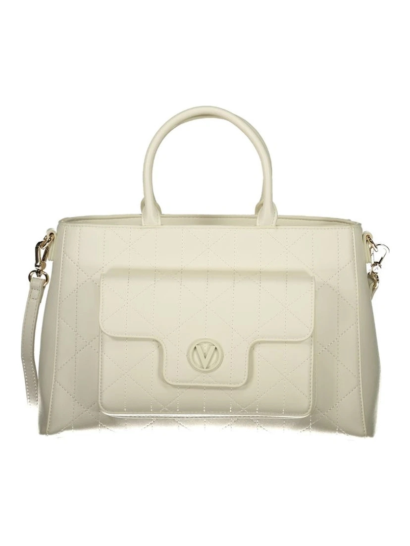 White Polyurethane Women's Bag
