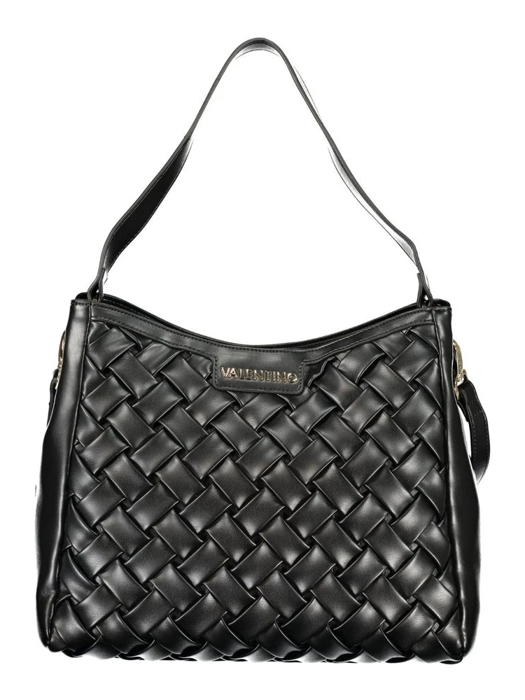 Black Polyurethane Women's Bag