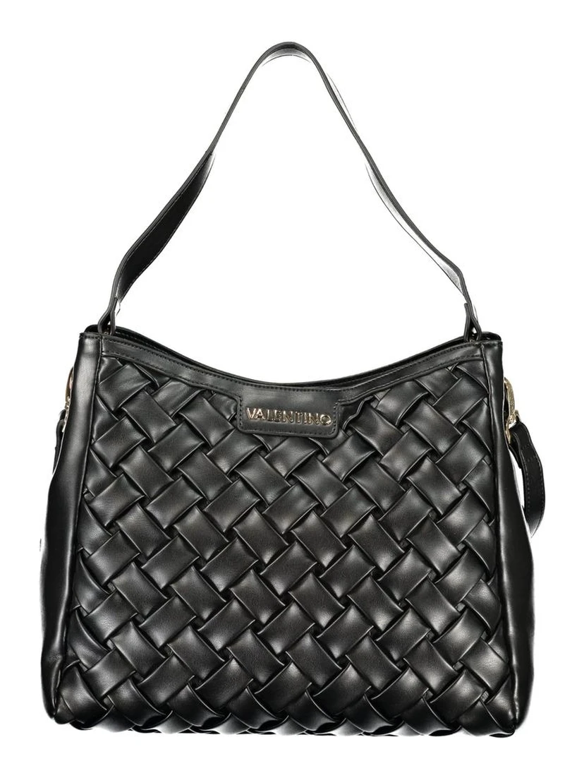 Black Polyurethane Women's Bag