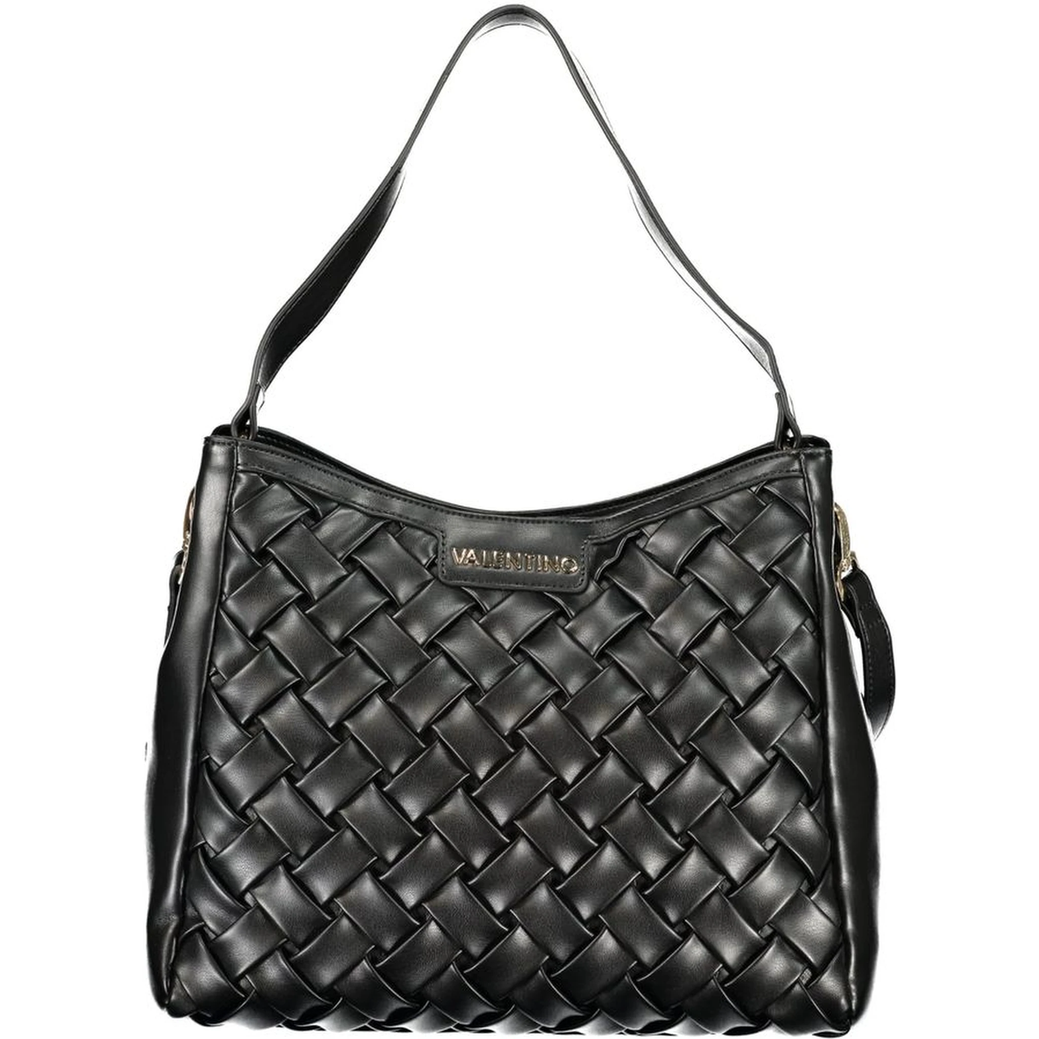 Black Polyurethane Women's Bag